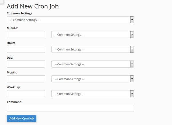 ایجاد Cron Job جدید